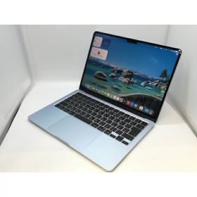 【中古】Apple MacBook Air 13インチ (M4,2025) M4(CPU:10C/GPU:8C) 16GB/256GB スカイブルー MC6T4J/A【京都】保証期間1ヶ月【ランクA】