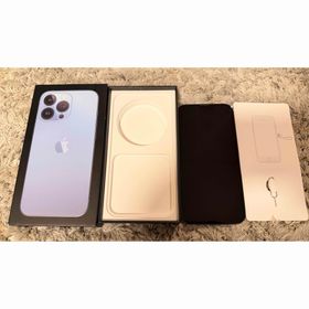 アイフォーン(iPhone)のApple iPhone 13 Pro シエラブルー本体【箱付き】(スマートフォン本体)