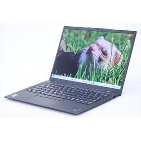 即配 バッテリー良 高精細WUXGA液晶 12世代Corei7 ThinkPad X1 Carbon Gen10 i7-1255U 16G 256G 14.0WUXGA Win11 ノートパソコン BAA評価