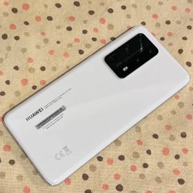中古美品 HUAWEI P40 Pro+ セラミックホワイト ライカレンズ搭載