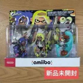 新品未開封 スプラトゥーン amiibo トリプルセット 任天堂 スイッチ