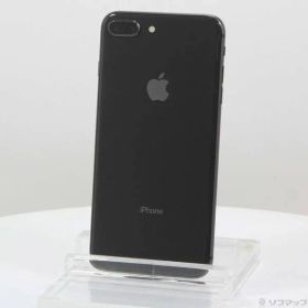 〔中古品〕 iPhone8 Plus 256GB スペースグレイ MQ9N2J／A SIMフリー【381】