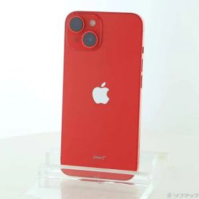〔中古品〕 iPhone14 128GB プロダクトレッド MPV93J／A SIMフリー【262】