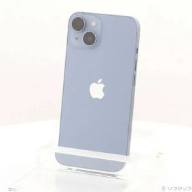 〔中古品〕 iPhone14 128GB ブルー MPVJ3J／A SIMフリー【349】