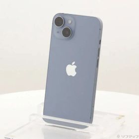 〔中古品〕 iPhone14 256GB ブルー MPWN3J／A SIMフリー【352】