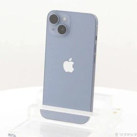 〔中古品〕 iPhone14 256GB ブルー MPWN3J／A SIMフリー【269】