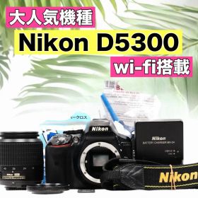 訳あり セール Nikon D5300✨スマホ転送✨Wi-Fi機能搭載
