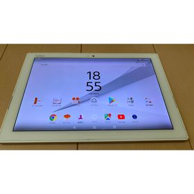 SONY Xperia Z4 Tablet SOT31 ホワイト ジャンク品(タブレット)