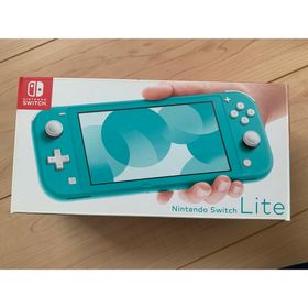 ニンテンドースイッチ(Nintendo Switch)のNintendo Switch Lite ターコイズ 中古品(家庭用ゲーム機本体)