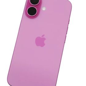 【Apple】アップル『iPhone 16 / 6.1inch / A18 / 128GB / SIMフリー / ピンク』MYDT3J/A 2024年9月発売 スマートフォン 1週間保証【中古】