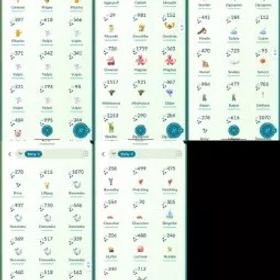 💥 【61 LV] 🔥 2.7M ダスト |⚡️ 59倍 色違い |⚡️チームなし |