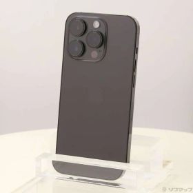 〔中古品〕 iPhone14 Pro 256GB スペースブラック MQ0Q3J／A SIMフリー【368】
