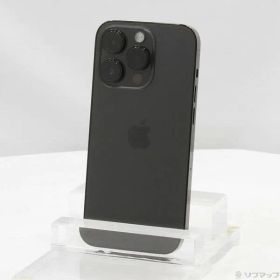 〔中古品〕 iPhone14 Pro 256GB スペースブラック MQ0Q3J／A SIMフリー【371】