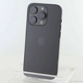 〔中古品〕 iPhone14 Pro 256GB スペースブラック MQ0Q3J／A SIMフリー【344】