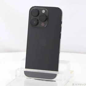 〔中古品〕 iPhone14 Pro 256GB スペースブラック MQ0Q3J／A SIMフリー【262】