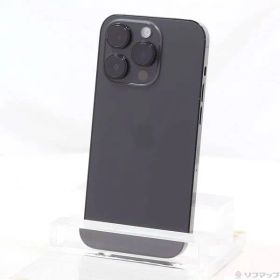 〔中古品〕 iPhone14 Pro 256GB スペースブラック MQ0Q3J／A SIMフリー 〔ネットワーク利用制限▲〕【258】