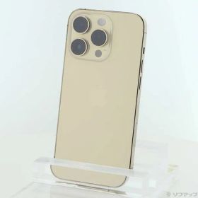 〔中古品〕 iPhone14 Pro 256GB ゴールド MQ173J／A SIMフリー【377】