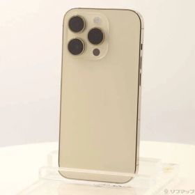 〔中古品〕 iPhone14 Pro 256GB ゴールド MQ173J／A SIMフリー【352】