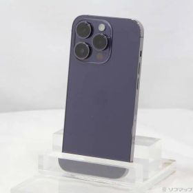 〔中古品〕 iPhone14 Pro 256GB ディープパープル MQ1E3J／A SIMフリー【352】