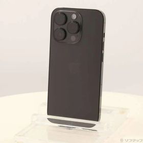 〔中古品〕 iPhone14 Pro 256GB スペースブラック MQ0Q3J／A SIMフリー【196】