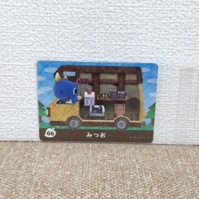 どうぶつの森 amiiboカード 06みつお