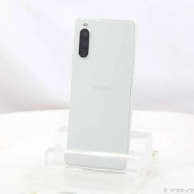 〔中古品〕 Xperia 10 II 64GB ホワイト SOV43 auロック解除SIMフリー【349】