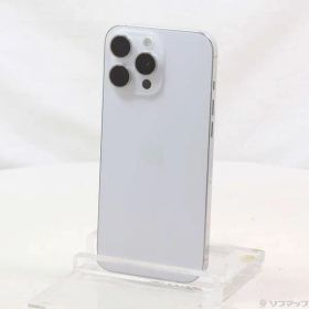 〔中古品〕 iPhone16 Pro Max 256GB ホワイトチタニウム MYWH3J／A SIMフリー【371】