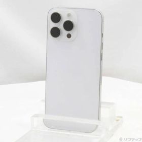 〔中古品〕 iPhone16 Pro Max 256GB ホワイトチタニウム MYWH3J／A SIMフリー【198】