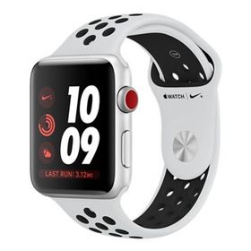 Apple Watch Nike+ Series 3 GPS+Cellularモデル 42mm MQME2J/A [ピュアプラチナ/ブラックNikeスポーツバンド]