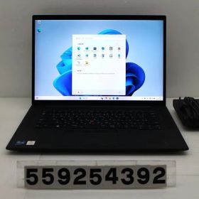 Lenovo ThinkPad P1 Gen4 Xeon W-11855M 3.2GHz/32GB/512GB/WQUXGA タッチパネル/Win11/NVIDIA RTX A2000 Laptop GPU 【559254392】
