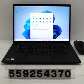 Lenovo ThinkPad P1 Gen4 Xeon W-11855M 3.2GHz/32GB/512GB/WQUXGA タッチパネル/Win11/NVIDIA RTX A2000 Laptop GPU 【559254370】