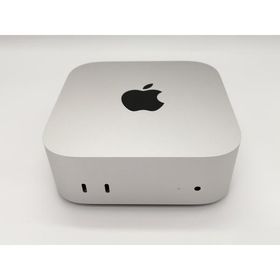 【中古】Apple Mac mini M4(CPU:10C/GPU:10C) 16GB/512GB シルバー MU9E3J/A (M4・2024)【小倉駅前】保証期間１ヶ月【ランクA】