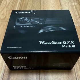 新品・未開封 CANON PowerShot G7X Mark3 シルバー