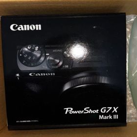 Canon PowerShot G7 X Mark III シルバー 新品未開封