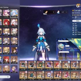 🔥 【アジア】Lv70💎40 レジェンド👑希少 垢🔥セリドラ🔥・アナクサ🔥符玄🔥サンデー🔥クララC3🔥ロビン🔥ルアン・メェイ C1🔥景元✨59名 ゴールド スター💎420+ ステラ ジェイド✴️0 紡がれた運命 リセマラ