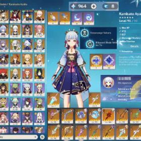 🔥 【アジア】AR60💎45 レジェンド🔥綾香 C2+2🔥アルレッキーノ🔥ヌヴィレット🔥フリーナ🔥デュリン🔥・チトラリ🔥・エスコフィエ🔥チャスカ🔥夜蘭✨67 ゴールド スター964💎 原石✴️8 紡がれた運命 リセマラ