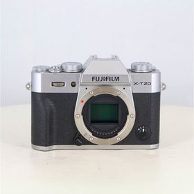 フジフイルム(富士フイルム)の【中古】(フジフイルム) FUJIFILM X-T20 ボディ シルバー(コンパクトデジタルカメラ)