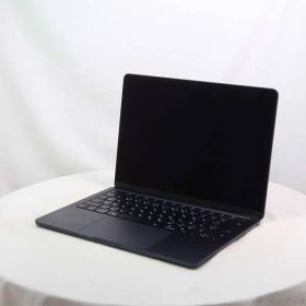 〔中古品〕 MacBook Air 13.6-inch Mid-2022 MLY33J／A Apple M2 8コアCPU_8コアGPU 8GB SSD256GB ミッドナイト 〔15.3 Sequoia〕【198】