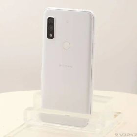 〔中古品〕 arrows We 64GB ホワイト FCG01 au SIMフリー【349】