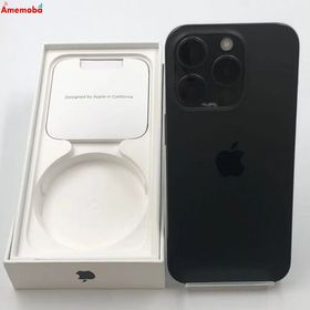 iPhone15 Pro 128GB ブラックチタニウム MTU73J/A AU版SIMフリー 美品