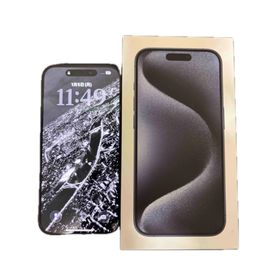 アップル(Apple)の【美品】アップル iPhone15 Pro 256GB ブルーチタニウム(スマートフォン本体)