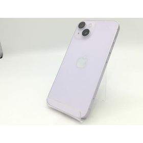 【中古】Apple docomo 【SIMフリー】 iPhone 14 256GB パープル MPW93J/A【浜松駅前】保証期間１ヶ月【ランクC】
