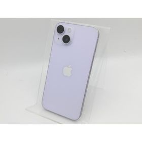 【中古】Apple au 【SIMフリー】 iPhone 14 512GB パープル MPX83J/A【中野】保証期間１ヶ月【ランクB】