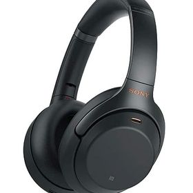 ソニー ワイヤレスノイズキャンセリングステレオヘッドセット (ブラック) [WH-1000XM3(B)]（本体状態難） ヘッドフォン