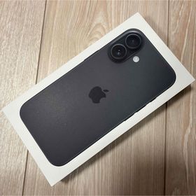 アップル(Apple)のiPhone16 128GB ブラック(スマートフォン本体)