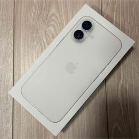 アップル(Apple)のiPhone16 128GB ホワイト(スマートフォン本体)