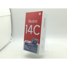 【未使用】Xiaomi 国内版 【SIMフリー】 Redmi 14C ミッドナイトブラック 4GB 128GB【OSU301】保証期間３ヶ月