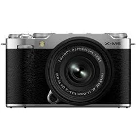 【新品/取寄品】FUJIFILM X-M5 XC15-45mmレンズキット シルバー ミラーレスデジタルカメラ 富士フィルム