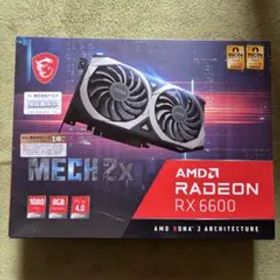 美品MSI Radeon RX 6600 8GB グラフィックボード