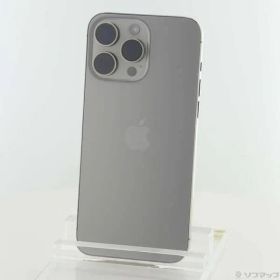ソフマップ 〔中古品〕 iPhone15 Pro Max 512GB ナチュラルチタニウム MU6W3J／A SIMフリー【295】